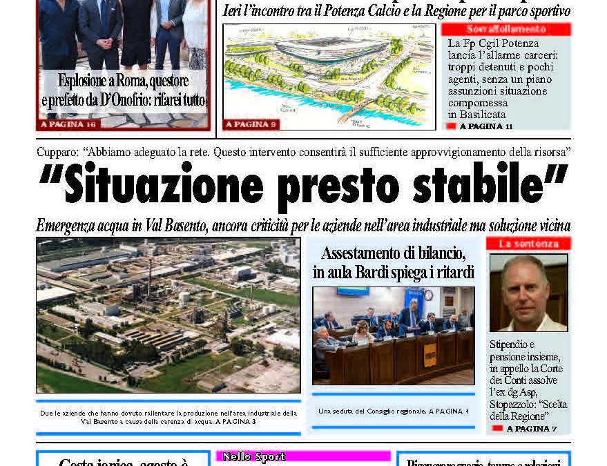 Mercoledì 6 agosto 2025