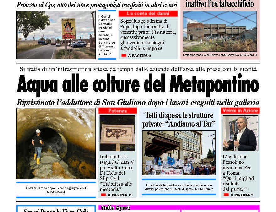 Domenica 10 agosto 2025