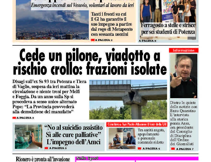 Lunedì 11 agosto 2025