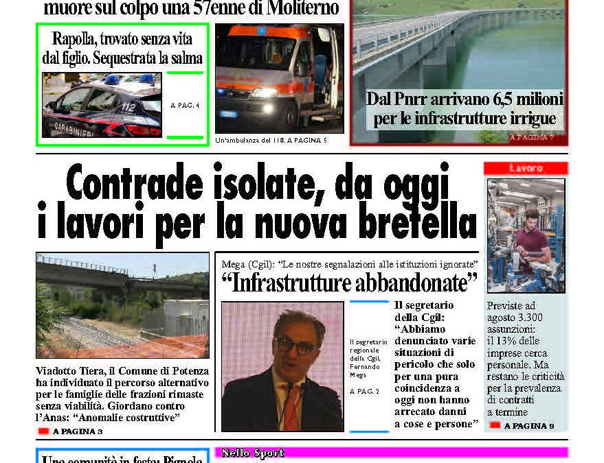 Martedì 12 agosto 2025