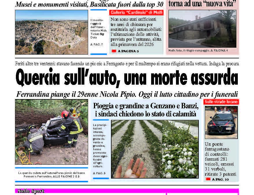 Domenica 17 agosto 2025