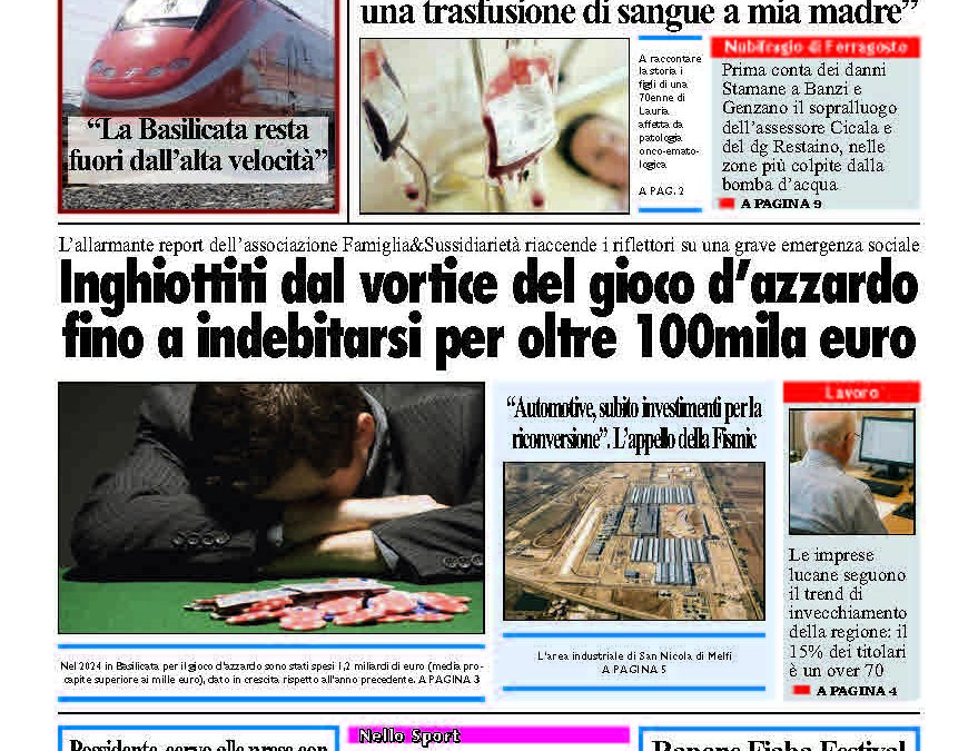 Giovedì 21 agosto 2025
