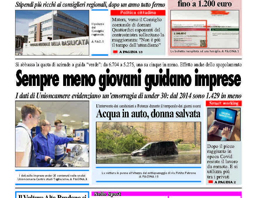 Lunedì 1 settembre 2025