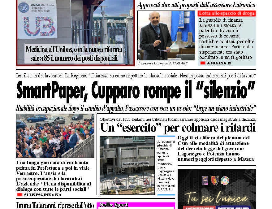 Mercoledì 3 settembre 2025