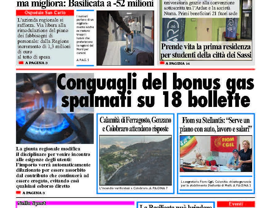 Venerdì 12 settembre 2025
