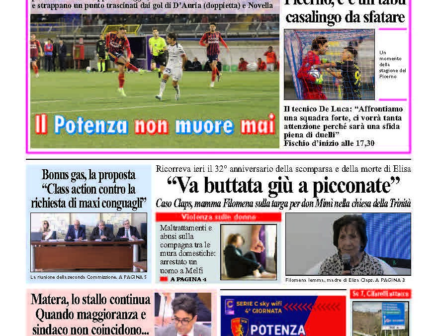 Sabato 13 settembre 2025