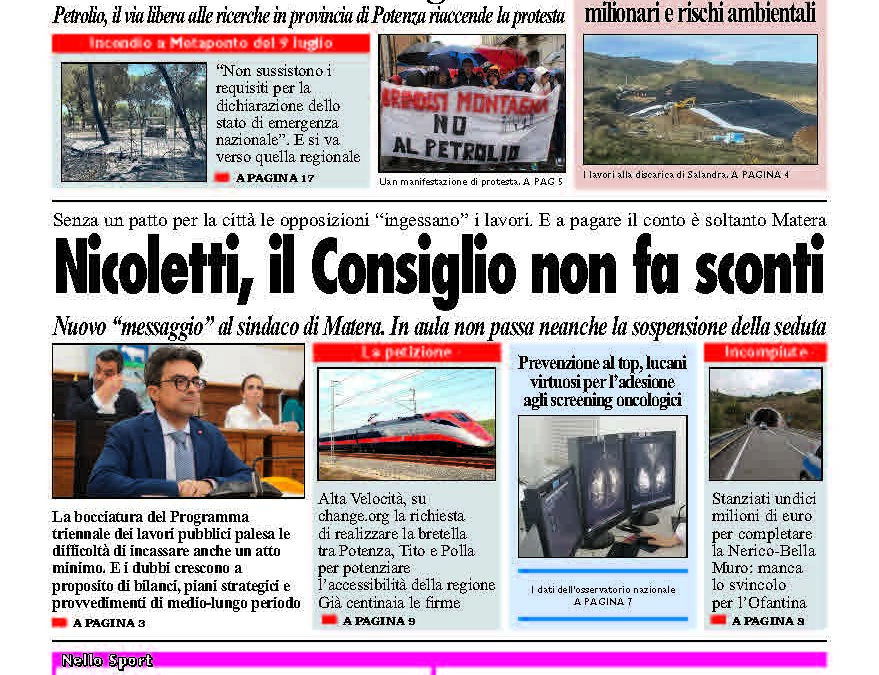 Sabato 27 settembre 2025
