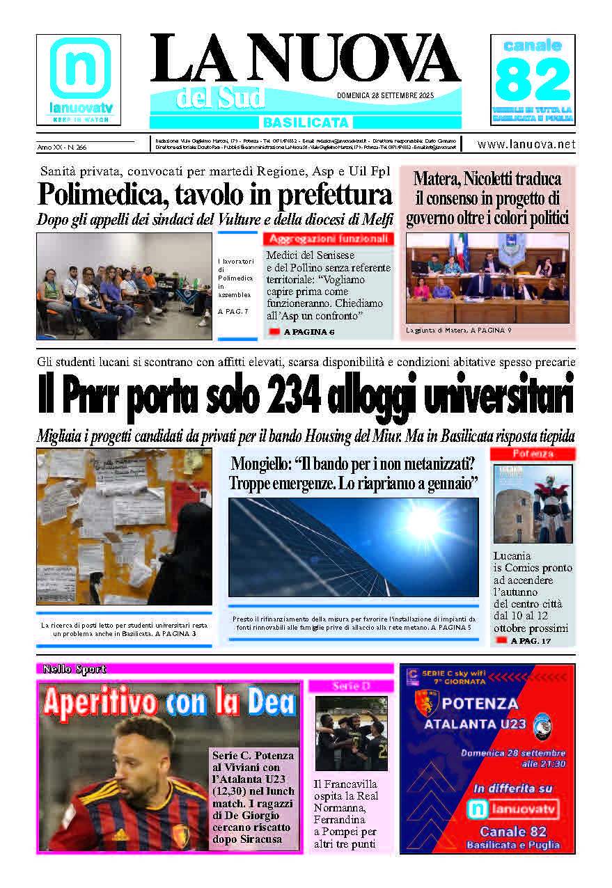 Domenica 28 settembre 2025