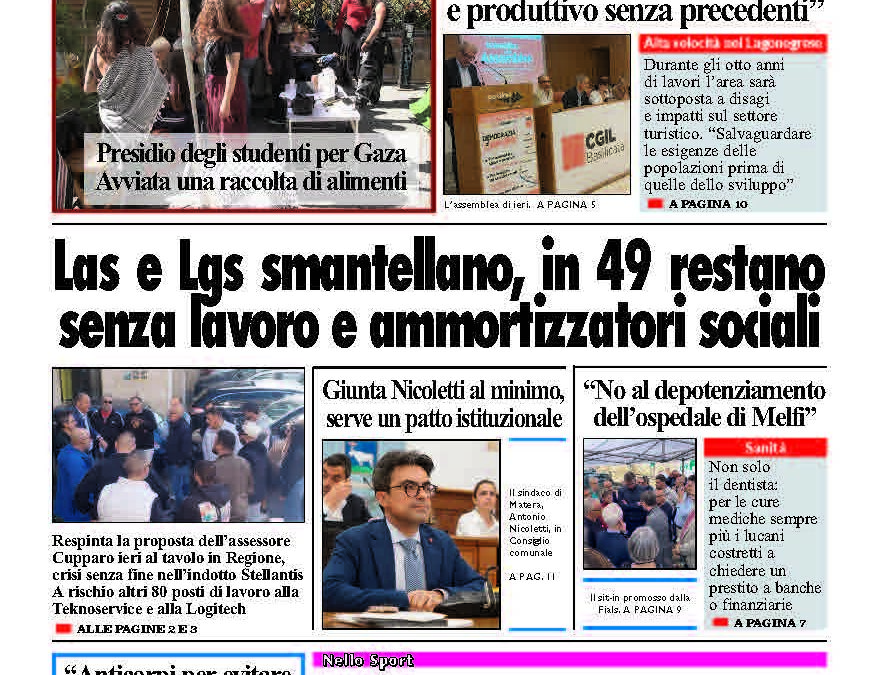 Mercoledì 1 ottobre 2025
