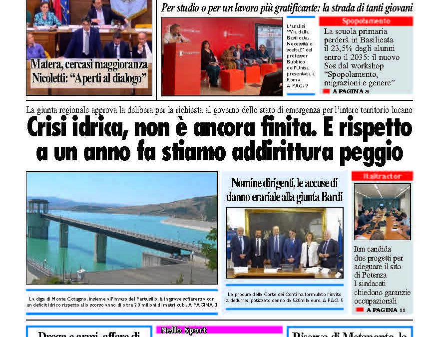 Giovedì 2 ottobre 2025