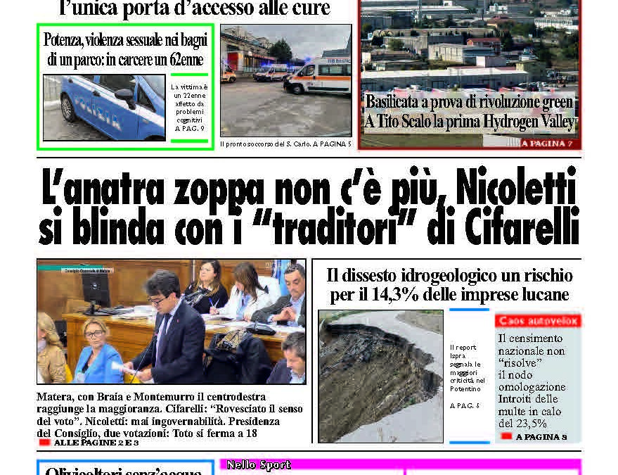 Martedì 7 ottobre 2025