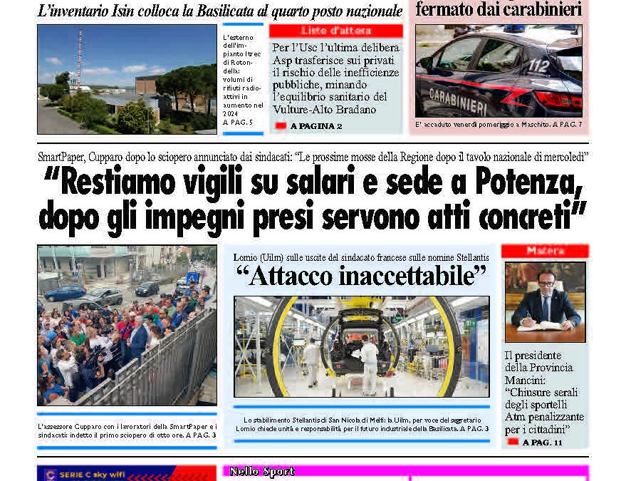 Domenica 12 ottobre 2025