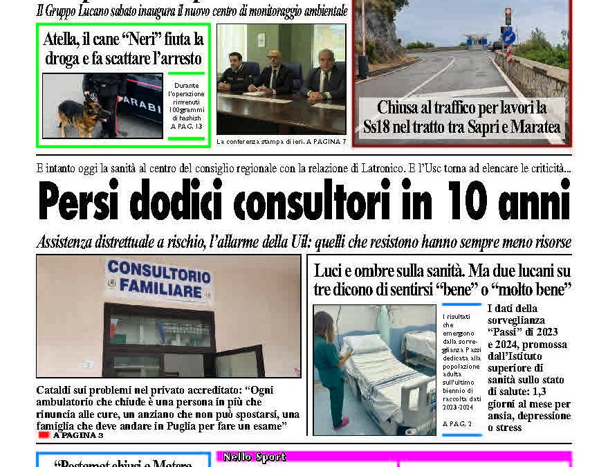 Martedì 14 ottobre 2025