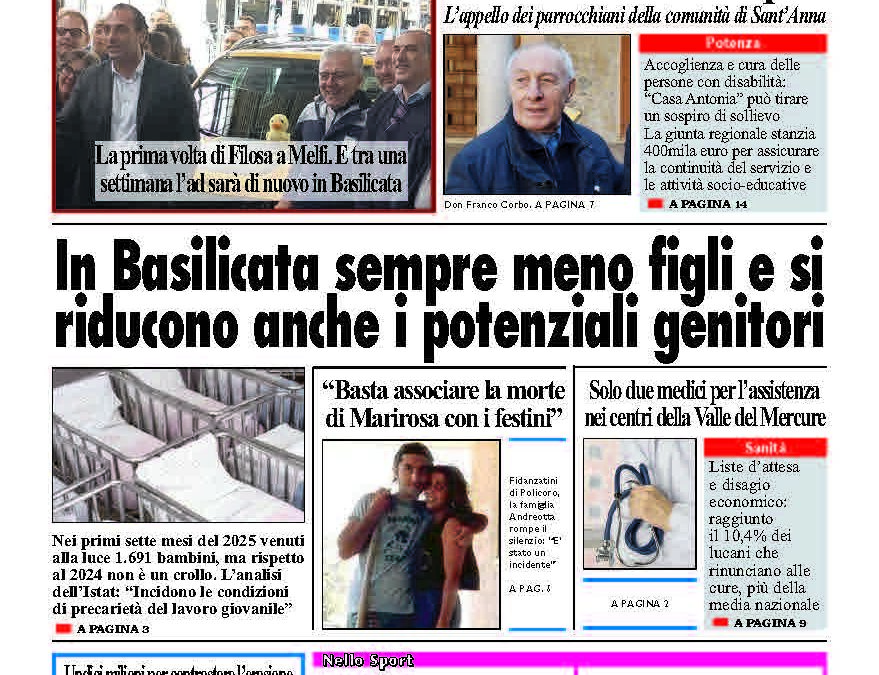 Mercoledì 22 ottobre 2025