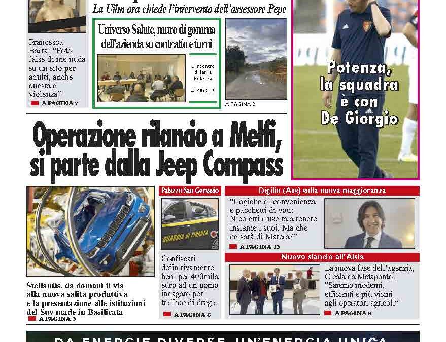 Martedì 28 ottobre 2025
