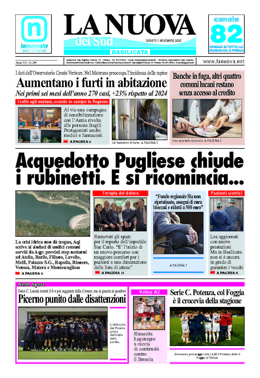 Sabato 1 Novembre 2025