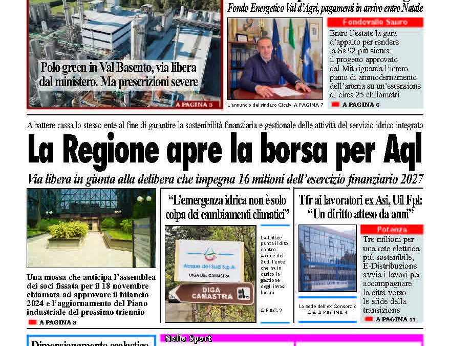 Mercoledì 5 novembre 2025
