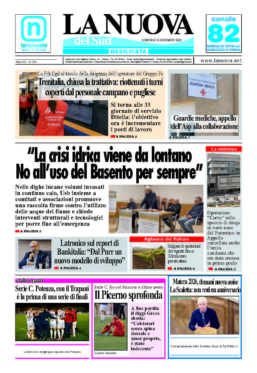 Domenica 16 novembre 2025
