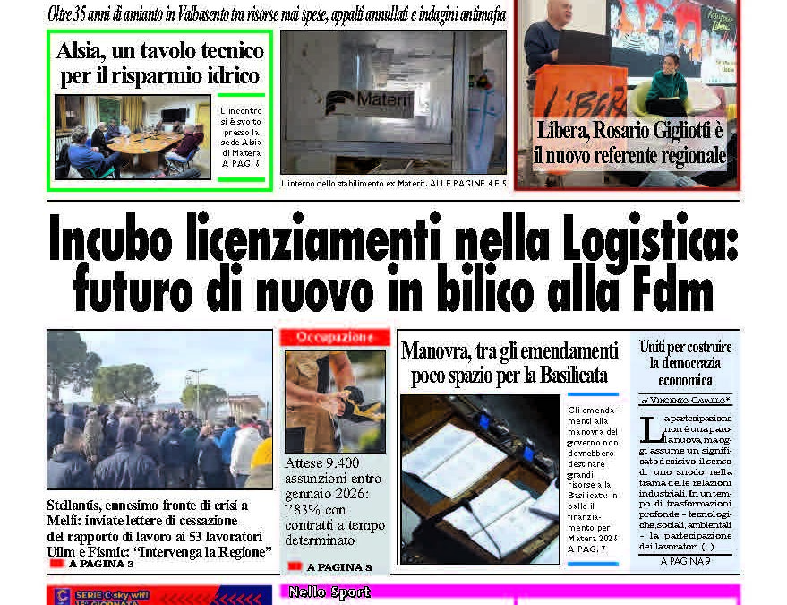 Martedì 18 novembre 2025