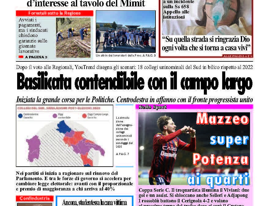 Giovedì 27 novembre 2025