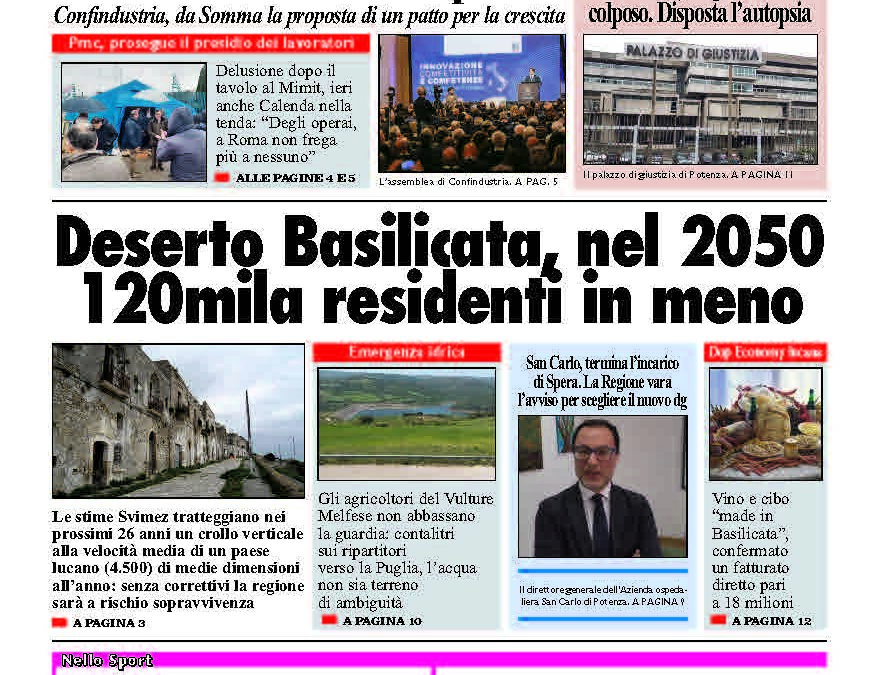 Sabato 29 novembre 2025