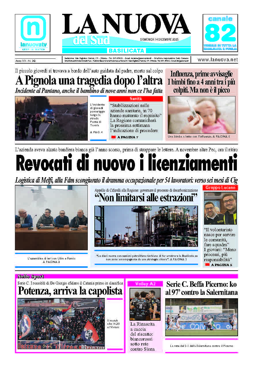 Domenica 14 dicembre 2025