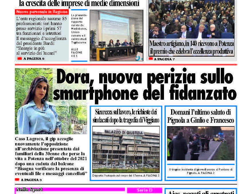 Mercoledì 17 dicembre 2025