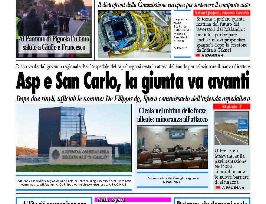 Giovedì 18 dicembre 2025