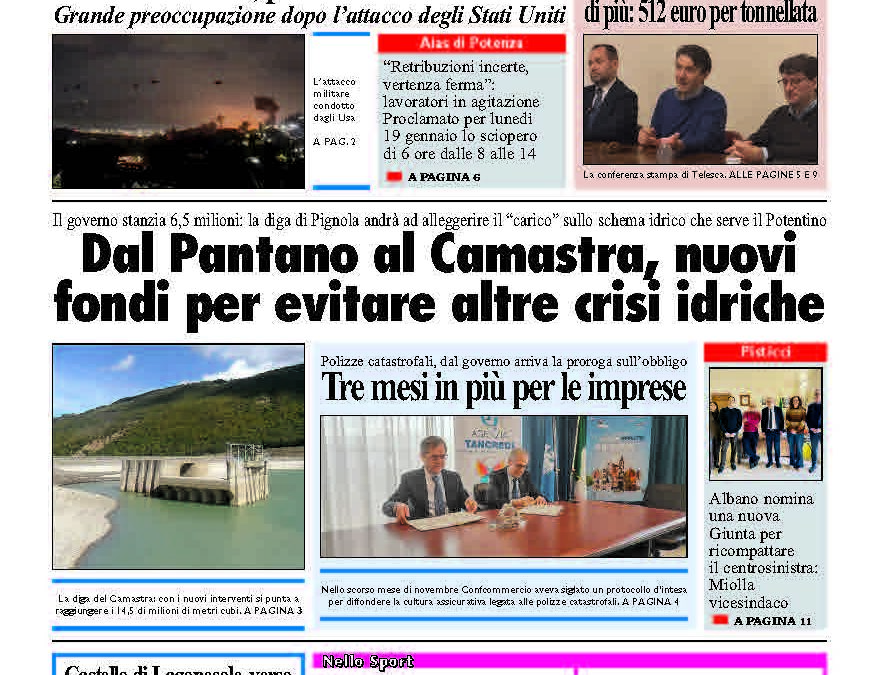 Domenica 4 gennaio 2026