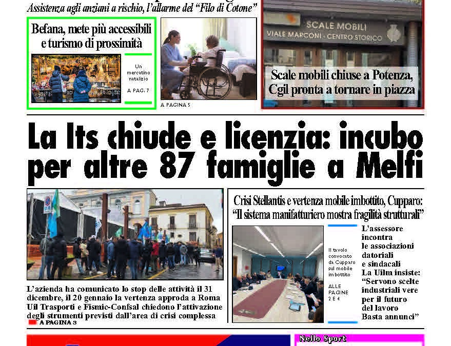 Martedì 6 gennaio 2026