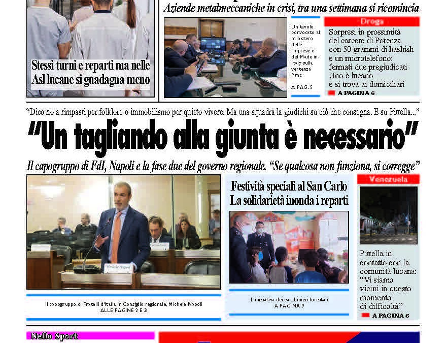 Mercoledì 7 gennaio 2026