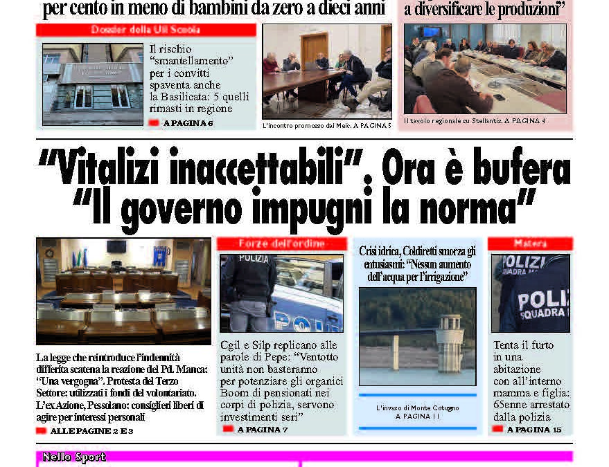 Sabato 17 gennaio 2026