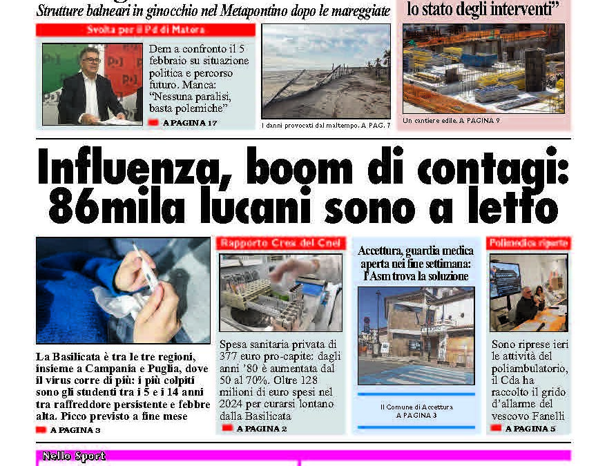 Sabato 24 gennaio 2026