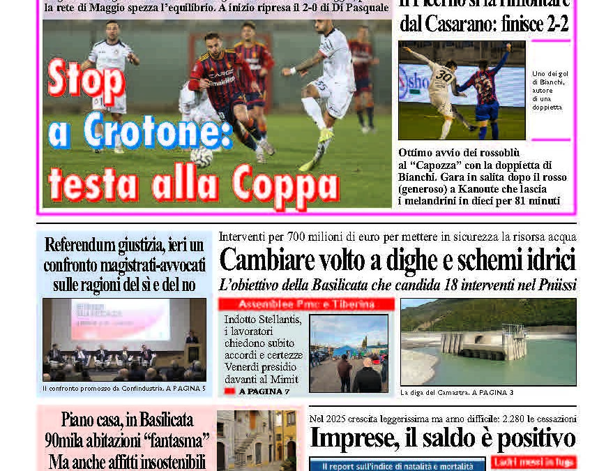 Domenica 25 gennaio 2026