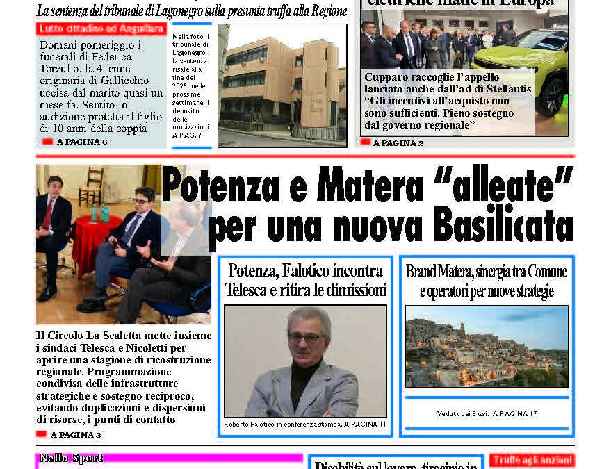 Venerdì 6 febbraio 2026