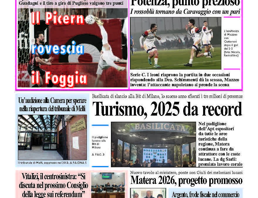 Mercoledì 11 febbraio 2026