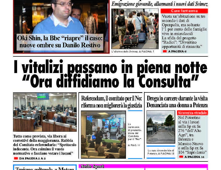 Mercoledì 18 febbraio 2026