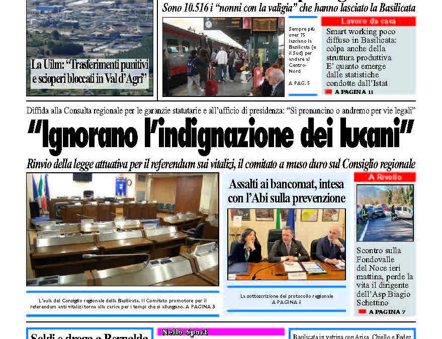 Giovedì 26 febbraio 2026