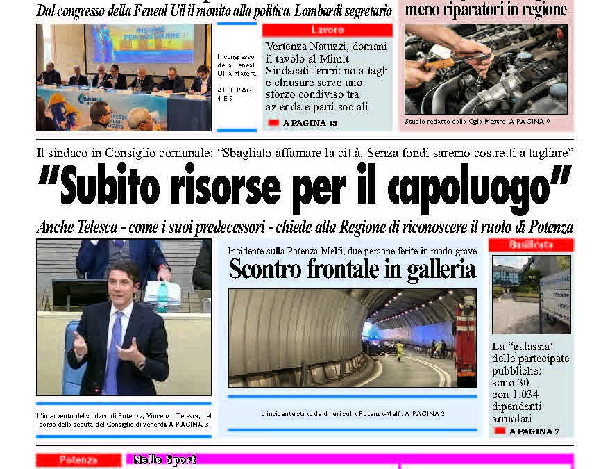 Domenica 1 marzo 2026