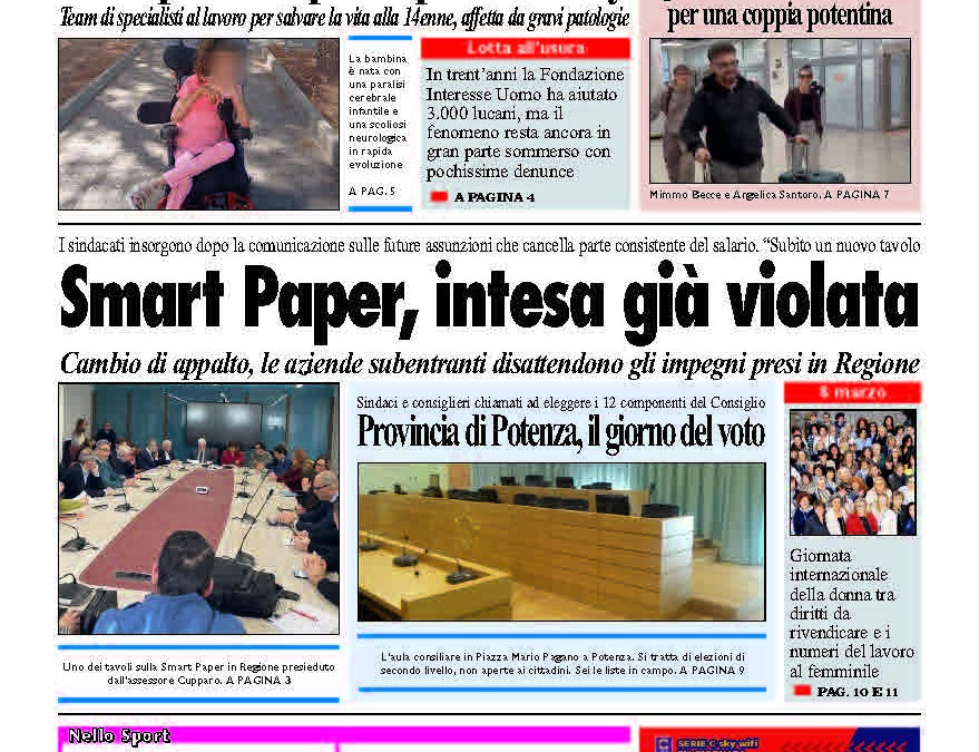 Domenica 8 marzo 2026