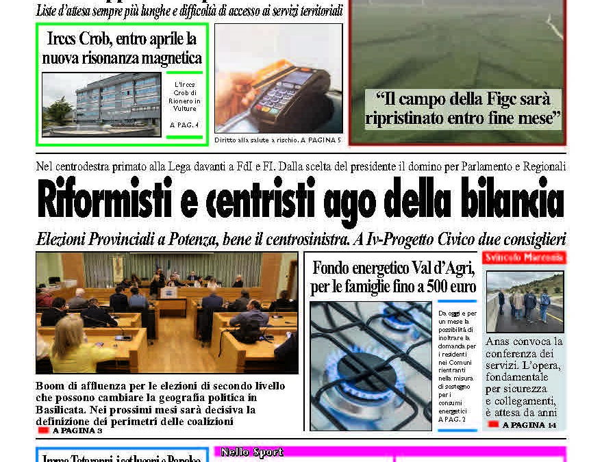 Martedì 10 marzo 2026