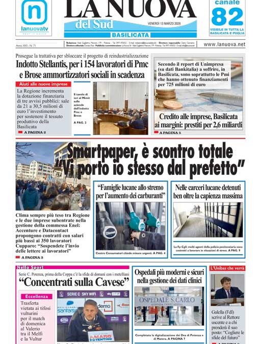 Venerdì 13 marzo 2026
