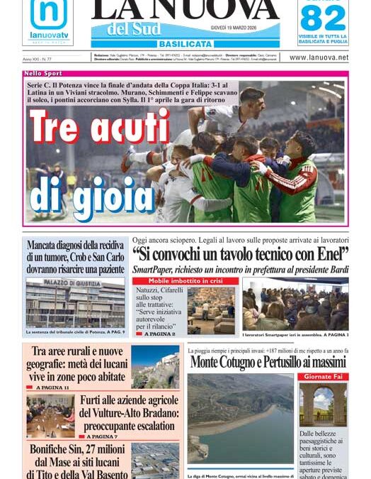 Giovedì 19 marzo 2026