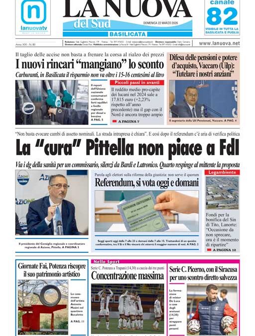 Domenica 22 Marzo 2026