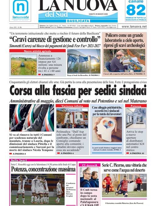 Sabato 28 marzo 2026