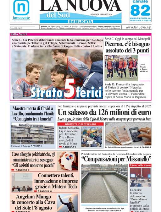 Domenica 29 marzo 2026