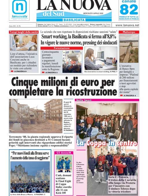 Mercoledì 8 aprile 2026
