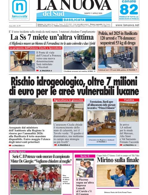 Sabato 11 aprile 2026
