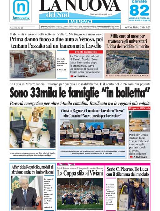 Domenica 12 aprile 2026