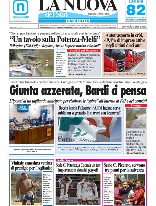 Domenica 19 aprile 2026